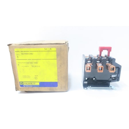 Square D 3A AMP OVERLOAD RELAY 9065SEO-9B2